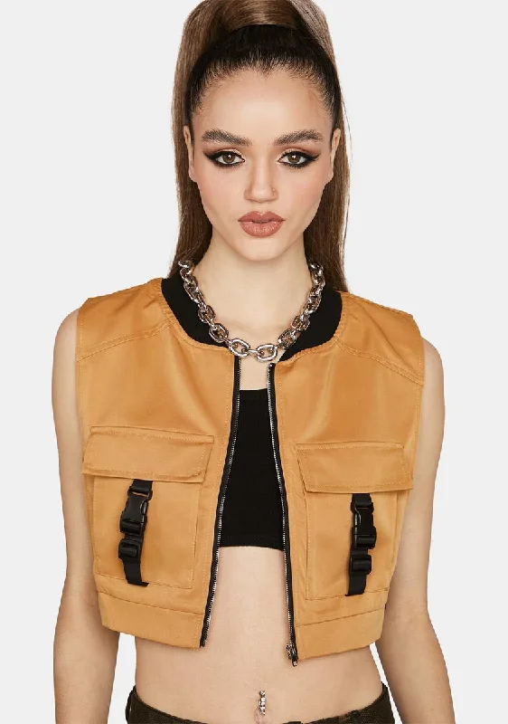 Women's Wardrobe Apparel Make An Effort Utility Vest