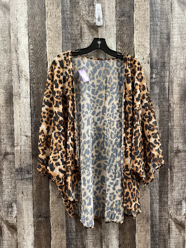 Animal Print Kimono Cmf, Size Xxxl