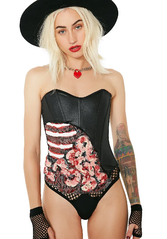 Women's Evening Clothes Guts N' Gory Bustier