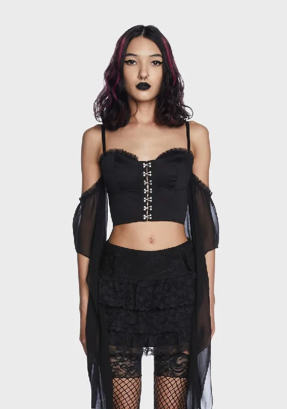 Women's Festive Attire All My Fault Bustier Top