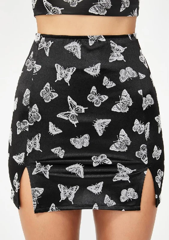 Women's Wardrobe Apparel Butterfly Zaid Skirt