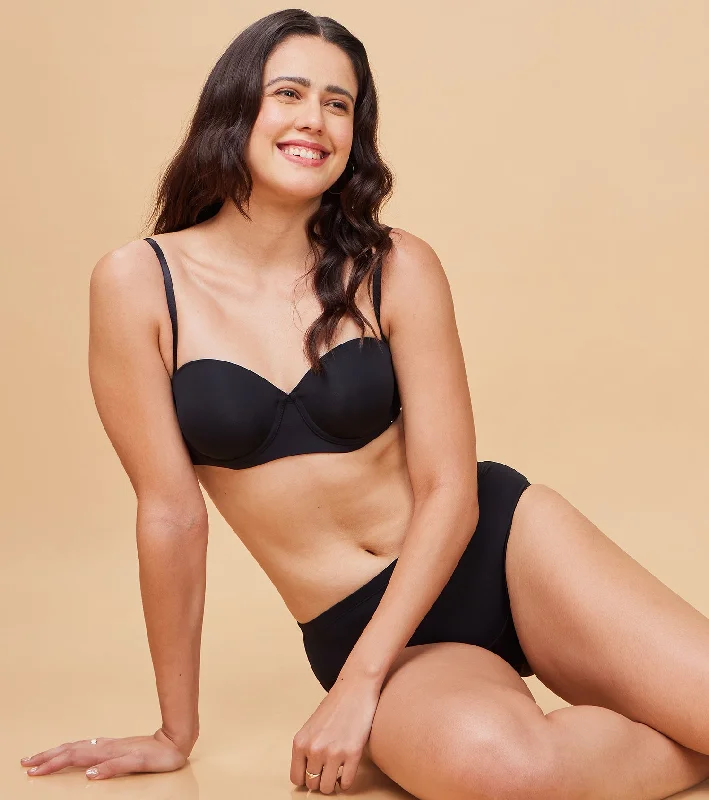 Women's Evening Clothes Enamor F132 Strapless Transparent Back Bra for Women - Padded, Wired and High-Coverage Women's Evening Clothes Enamor F132 Strapless Transparent Back Bra for Women - Padded, Wired and High-Coverage