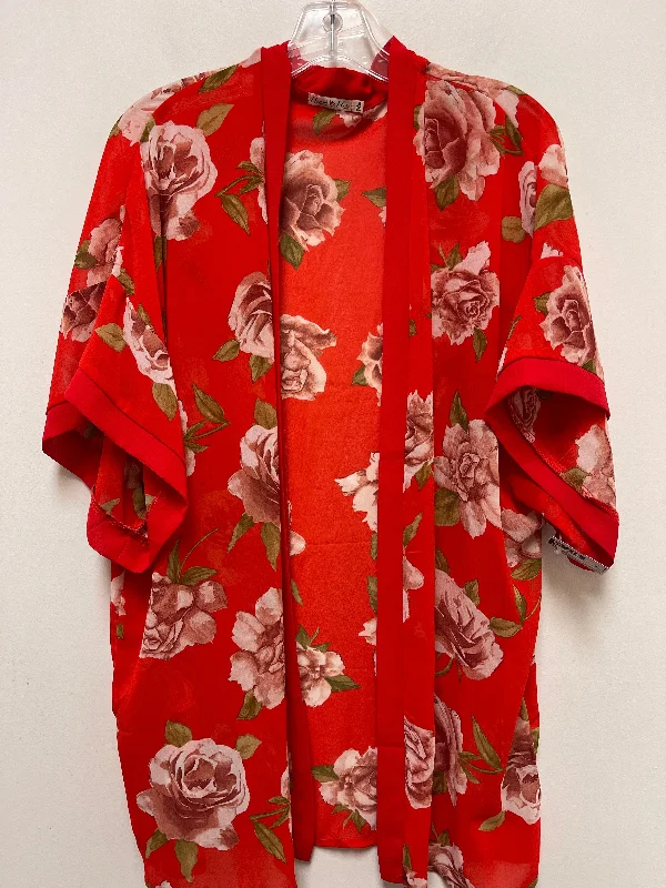 Red Kimono Heart & Hips, Size M