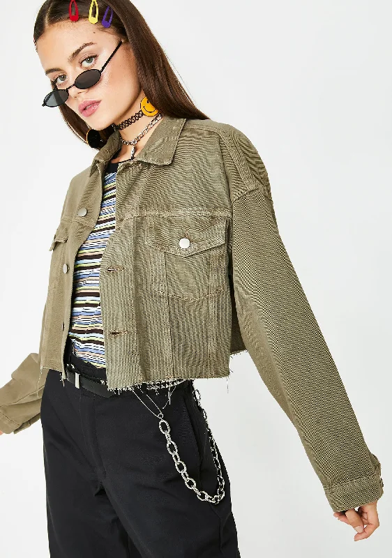 Women's Travel Outfit Set Kush My Prerogative Cropped Jacket