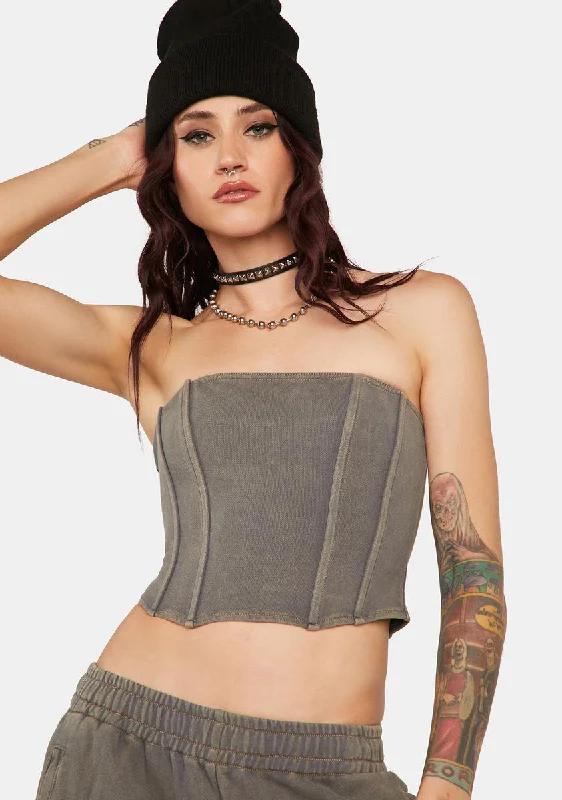 Women's Outdoor Attire Just Relax Crop Bustier