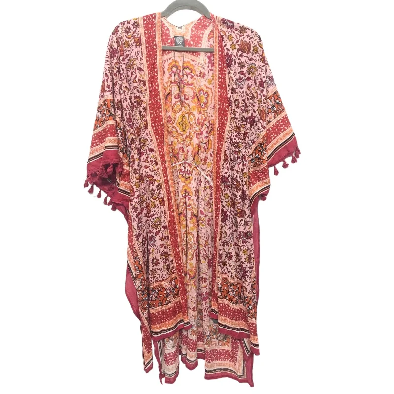 Pink & Red Kimono Vince Camuto, Size Onesize