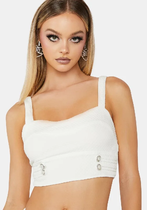 Stylish Women's Garments For Holidays Going Shopping Bustier Top