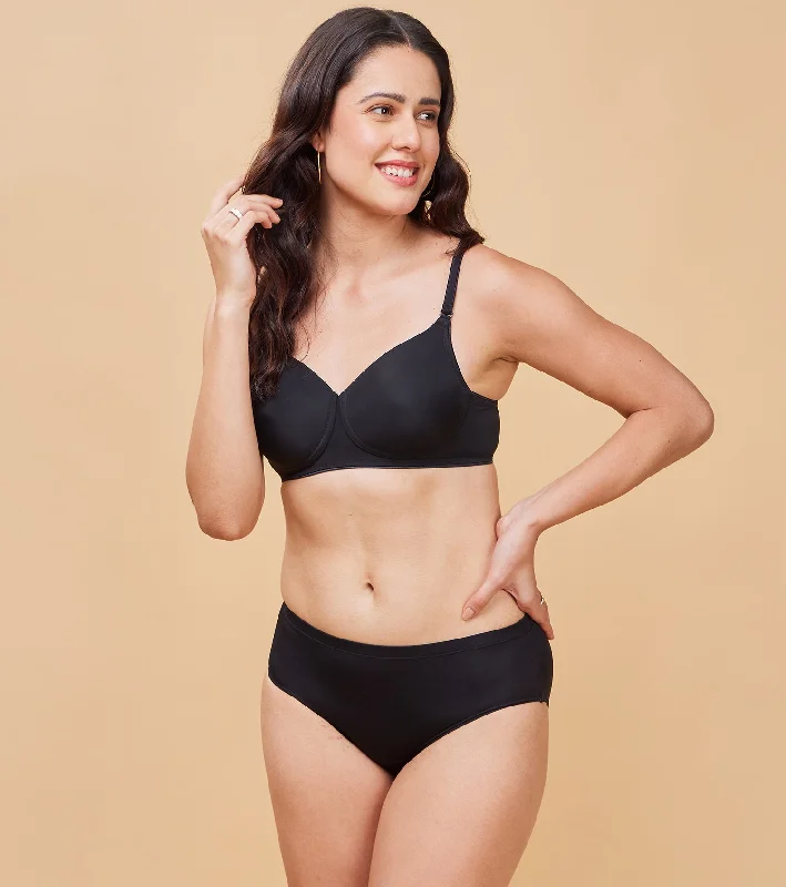 Women's Vintage-Inspired Outfit Enamor Dope Dye F165 Ecolite Fabric Smooth Support Bra for Women - Padded, Wirefree and High Coverage Women's Vintage-Inspired Outfit Enamor Dope Dye F165 Ecolite Fabric Smooth Support Bra for Women - Padded, Wirefree and High Coverage