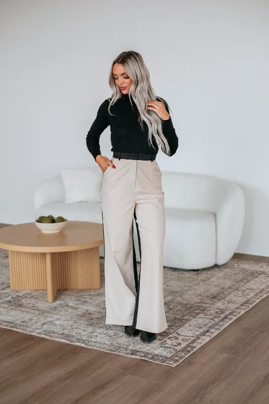 Women's Plus-Size Apparel Maraliz Linen Trousers