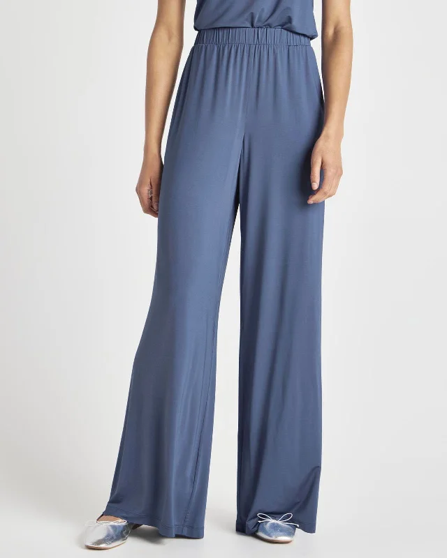 Women's Clothes For Outdoor Events Charmeuse LYR Wide Leg Pant