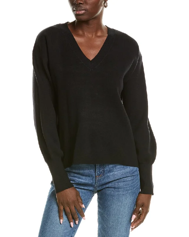 Women's Travel Attire OAT NEW YORK V-Neck Sweater