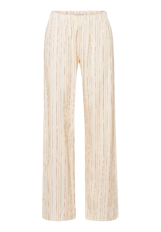Women's Vintage-Inspired Outfit Loungy Nights Cotton Flannel Pajama Pants | Multicolor Stripe 76486-2395 Women's Vintage-Inspired Outfit Loungy Nights Cotton Flannel Pajama Pants | Multicolor Stripe 76486-2395