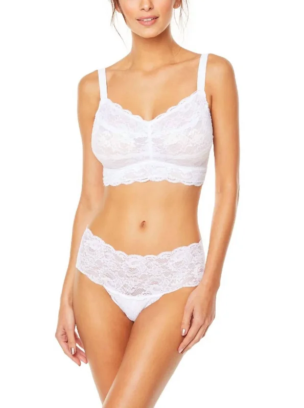 Women's Evening Clothes Never Say Never Curvy Sweetie Bralette In White