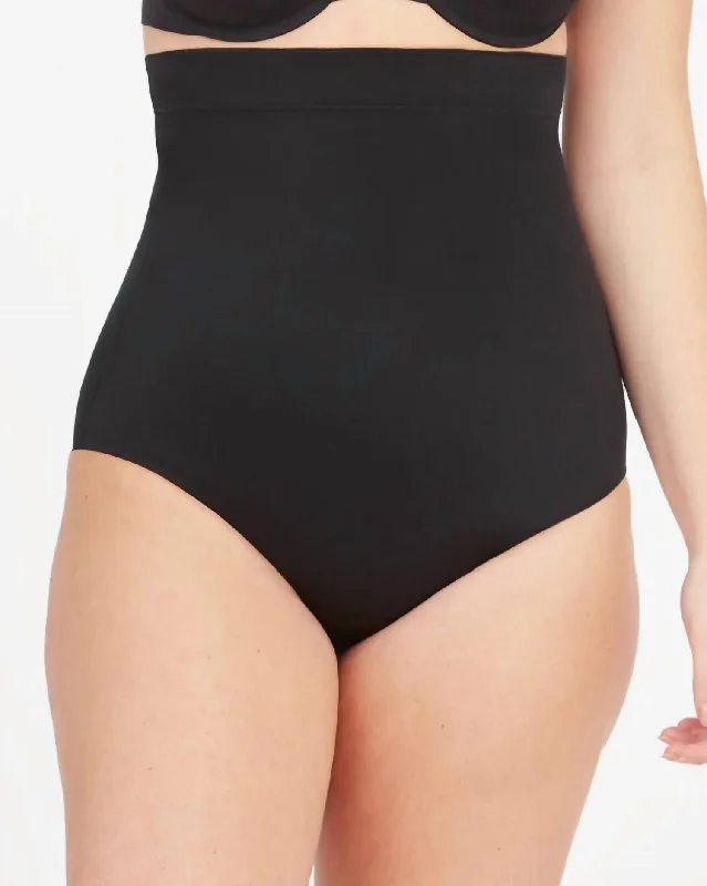 Women's Classic Outfit Suit Your Fancy High-Waisted Brief In Very Black