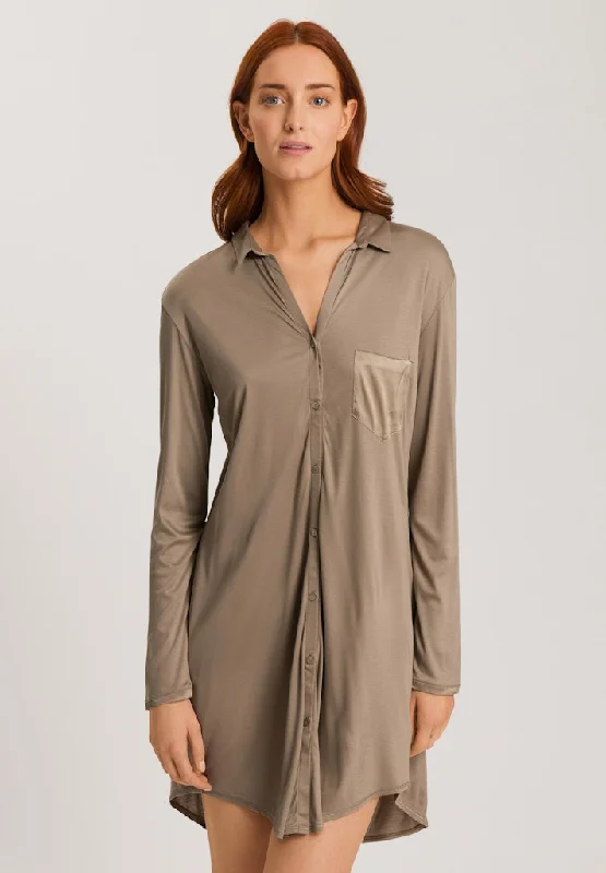 Women's Seasonal Attire Grand Central - Long-Sleeved Nightshirt 90cm