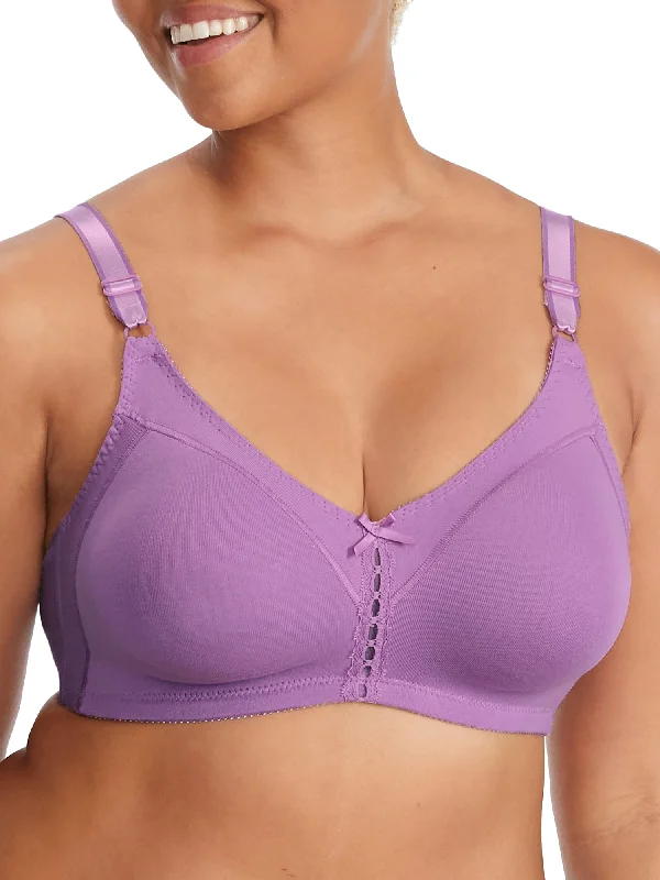 Women's Trendy Casual Outfit Bali Women's Double Support Cotton Wire-Free Bra