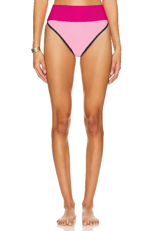 Women's Trendy Outfit Emmy Bikini Bottom In Amour Colorblock