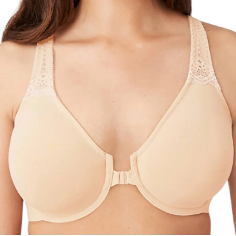 Women's Evening Outfit Soft Embrace Frontclosure Racerback Bra In Nude