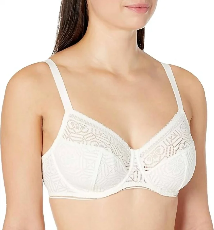 Affordable Luxury Women's Garments Asta Full Cup Bra In Ivory