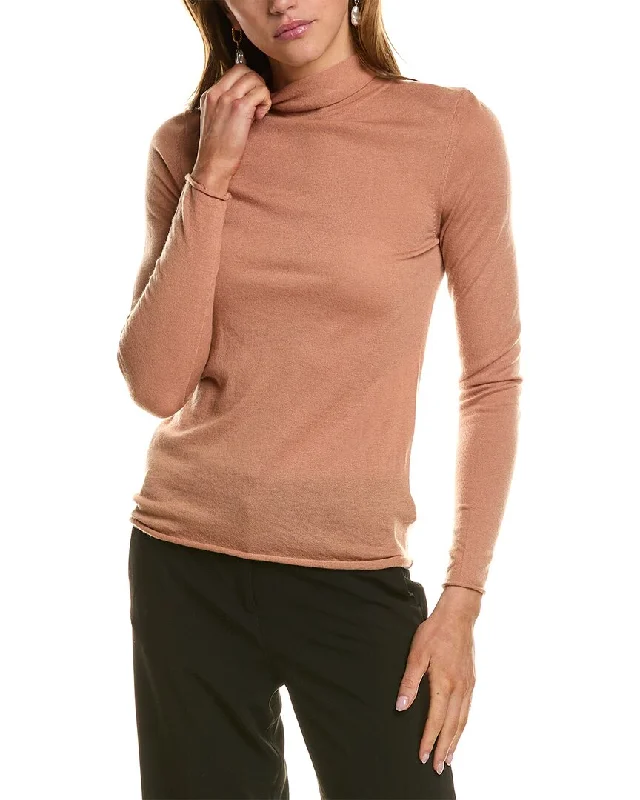 Casual Clothing For Women Reiss Emma Wool & Cashmere-Blend Roll Neck Top