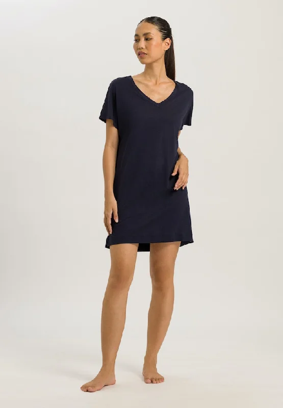 Women's Casual Attire Laura - Short-Sleeved Nightdress 85cm