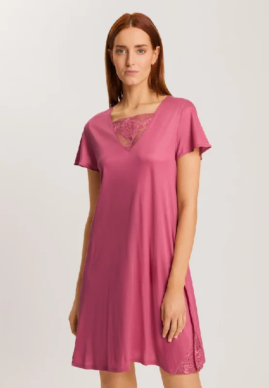 Timeless Women's Garments Eva - Short-Sleeved Nightdress 95cm