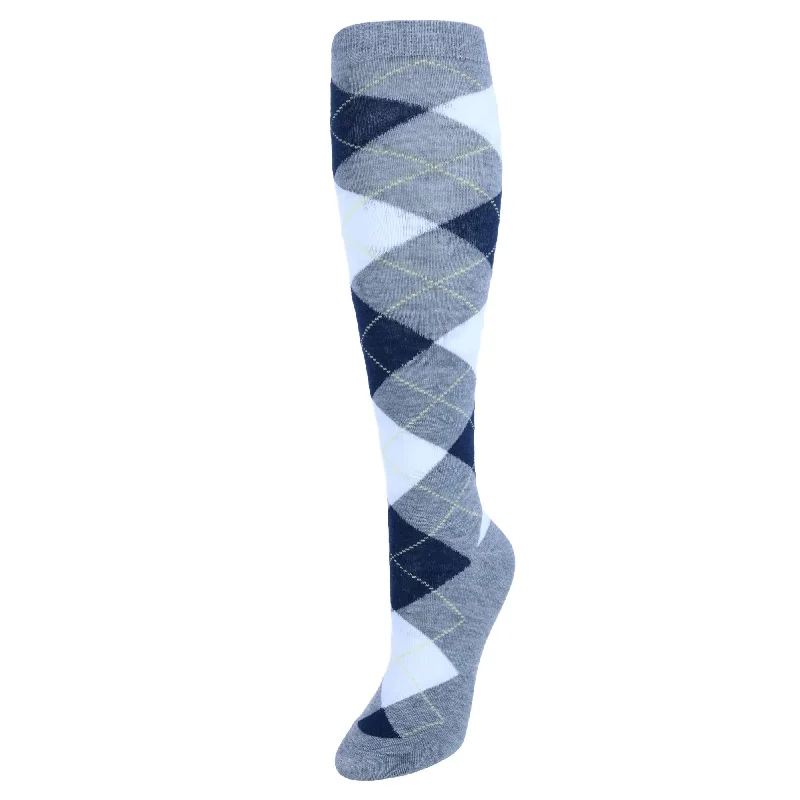 High-Fashion Women's Clothing Women's Fun Colored Argyle Plaid Knee High Socks (1 Pair) High-Fashion Women's Clothing Women's Fun Colored Argyle Plaid Knee High Socks (1 Pair)
