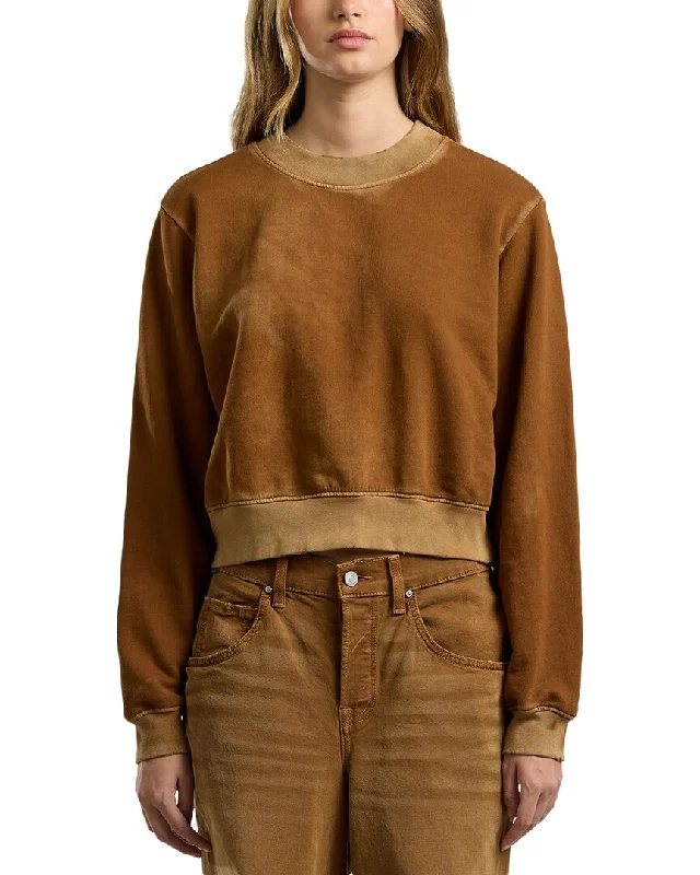 Women's Workout Clothing Cotton Citizen Milan Crew Top