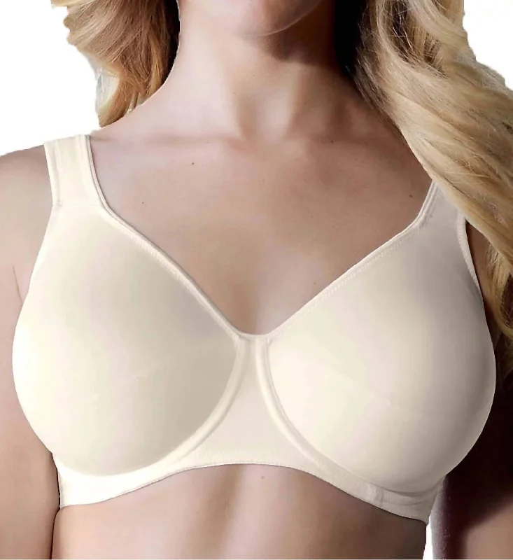 Women's Sporty Clothes Rosa Faia Twin Seamless Comfort Underwire Bra In Champagne