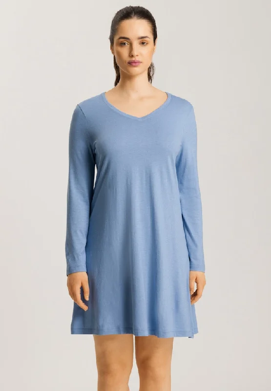 Affordable Trendy Clothes For Women Sleep & Lounge - Long Sleeved Nightdress 95cm