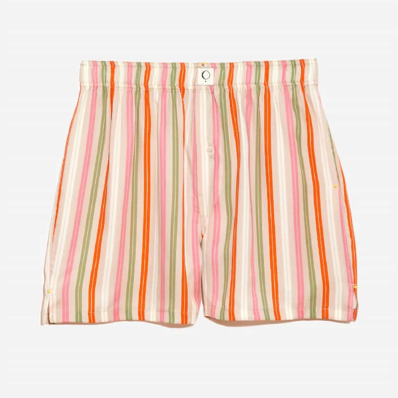 Women's Loungewear Clothes Women's Ravi Sustainable Tencel Boxer In Drift Multi Stripe Women's Loungewear Clothes Women's Ravi Sustainable Tencel Boxer In Drift Multi Stripe