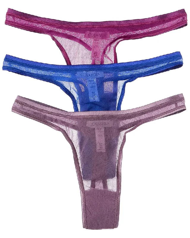 Modern Women's Apparel Cosabella 3pk Soire Confidence Classic Thong