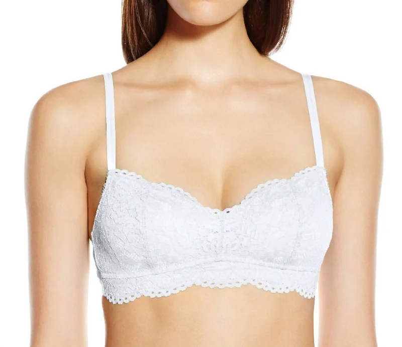 Comfortable Women's Clothes Ciao Bella Bralette In Bridal White