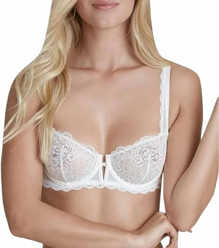 Comfortable Women's Apparel Flirt Bra In Ivory