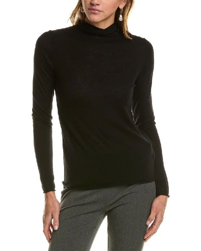 Classic Clothes For Women Reiss Emma Wool & Cashmere-Blend Roll Neck Top