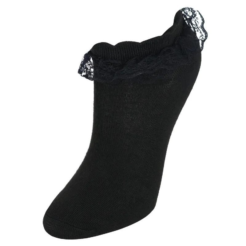 Women's Evening Clothing Women's Solid Color Frilly Lace Low-Cut Socks (1 Pair)