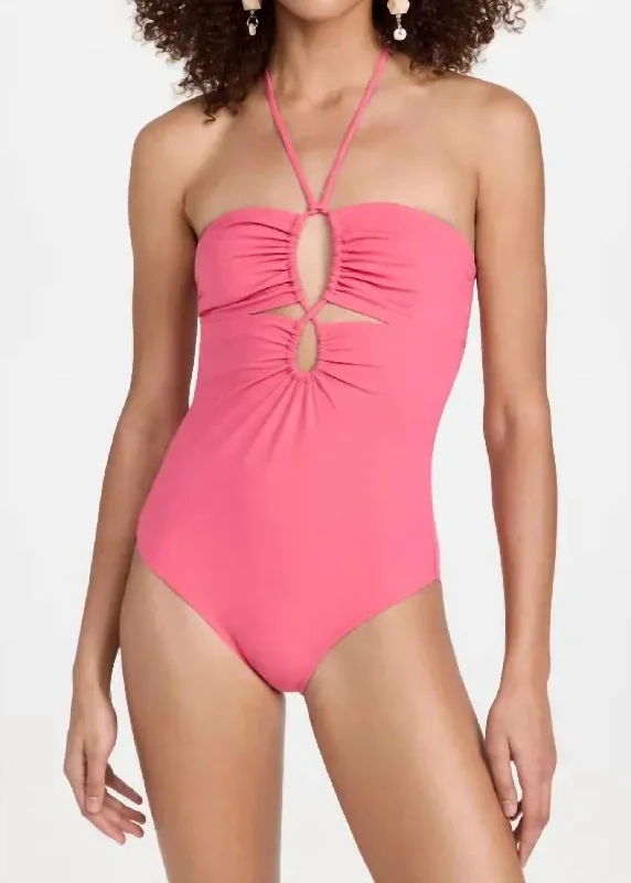 Women's Occasion Wear Clothes Minorca Maillot One Piece Swimsuit In Honeysuckle Pink