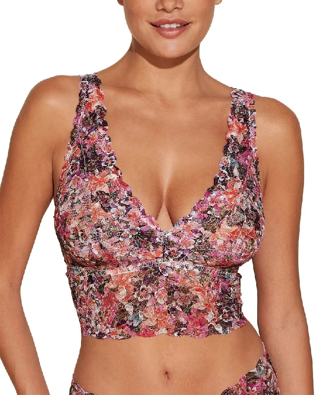 Stylish Women's Outerwear Apparel Cosabella Never Say Never Printed Plungie Bralette