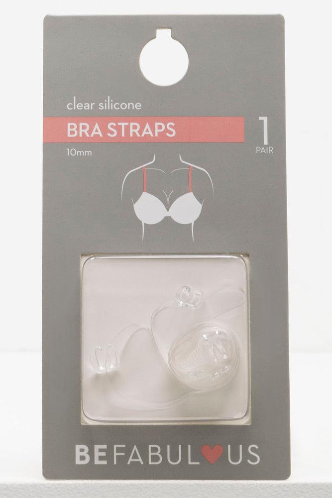 Chic Women's Attire Bra Clear Straps 10Mm