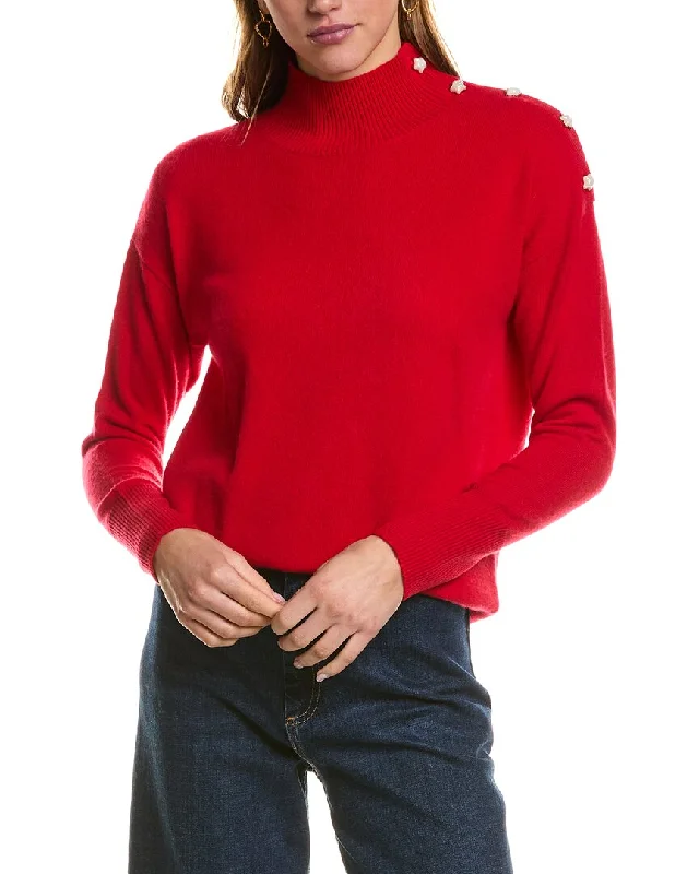 Women's Evening Clothing Kier + J Turtleneck Cashmere Sweater