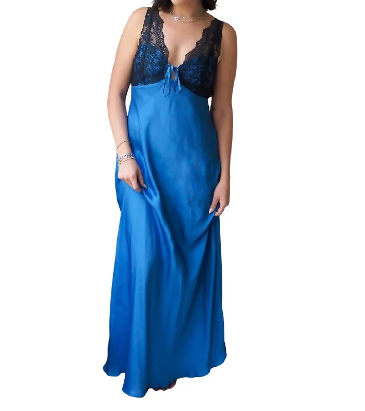 Chic Women's Garments Country Side Maxi Slip In Camanula Combo