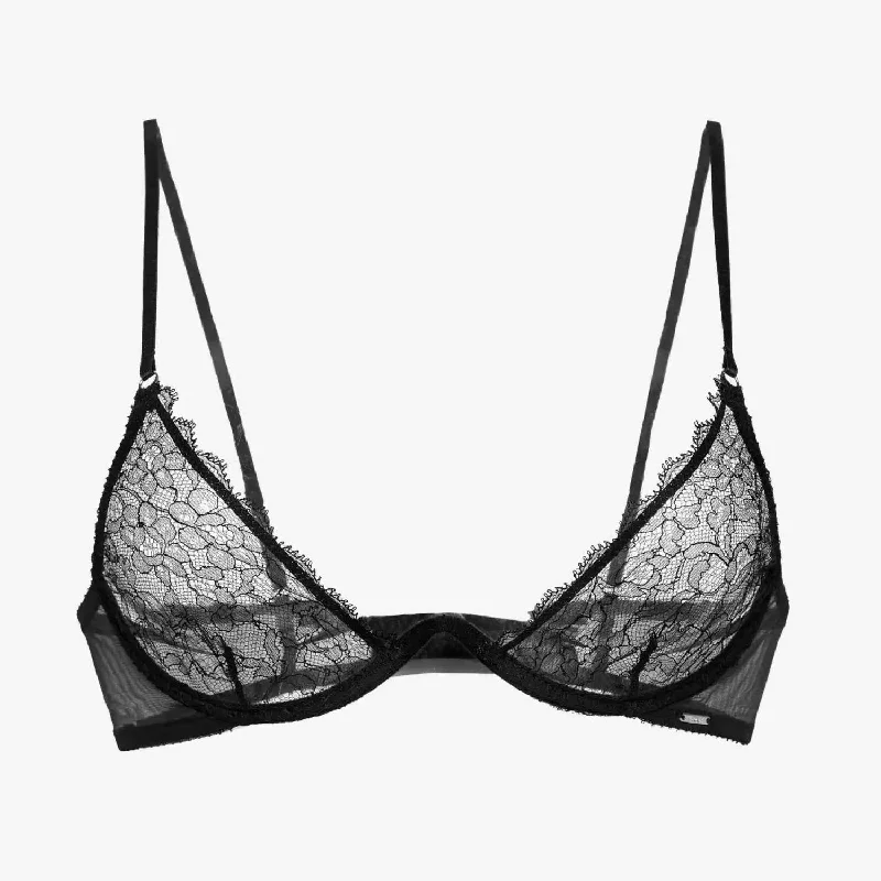 Women's Clothes For Work Events Joli Plunge Bra In Black