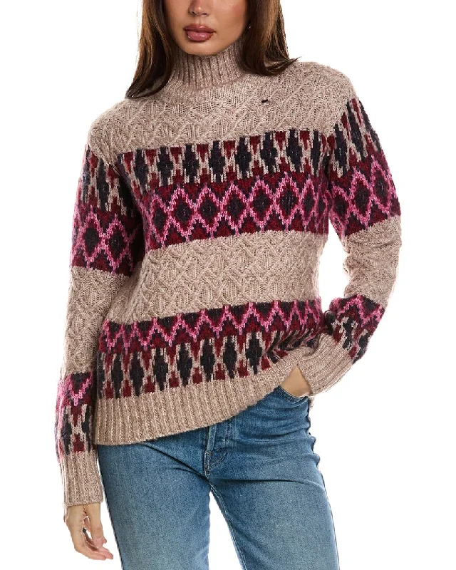 Women's Active Clothing Driftwood Fairisle Sweater