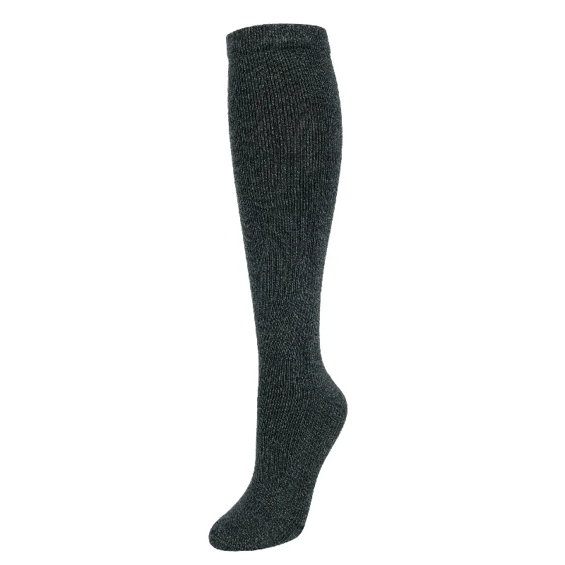 Women's Casual Apparel For Weekends Women's Plus Size Marled Knee High Compression Socks