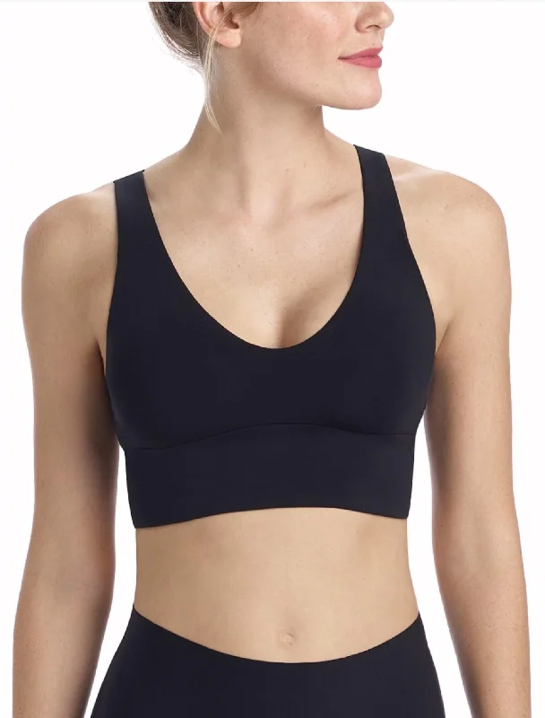 Women's Casual Wear Clothes Commando Butter Comfy Bralette In Black