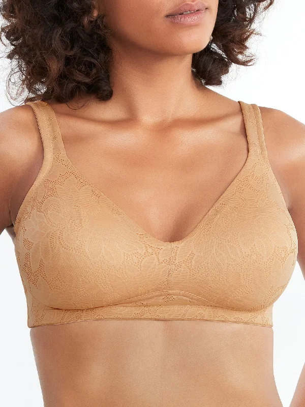 Women's Stylish Professional Garments Dominique Women's Jolie Jacquard Wire-Free Minimizer Bra