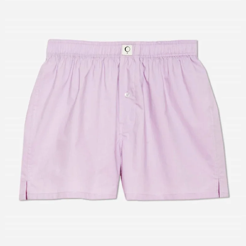 Women's Comfortable Clothes For Weekends Women's Ravi Organic Cotton Boxer In Forty Winks Women's Comfortable Clothes For Weekends Women's Ravi Organic Cotton Boxer In Forty Winks