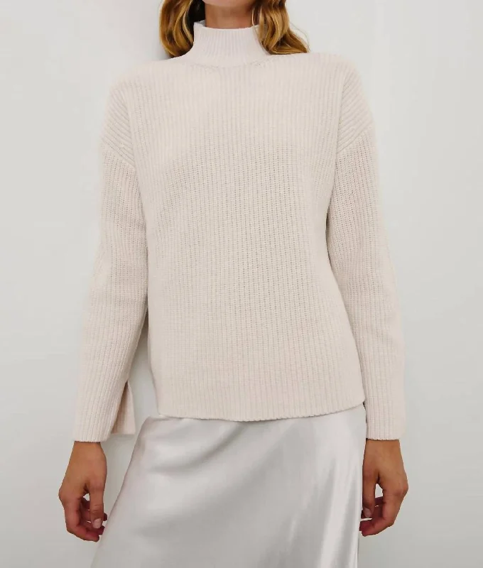 Modern Women's Apparel Sanna Sweater In Hazy Dust