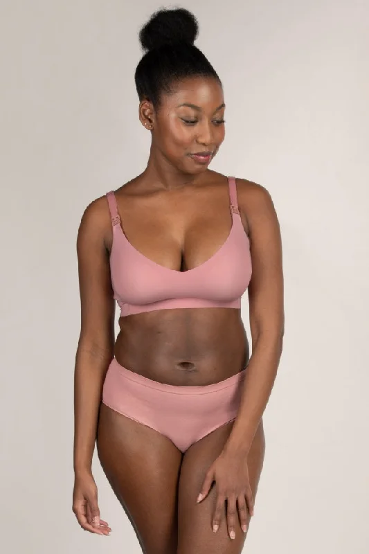 Women's Relaxed Clothes Mauve Bravado Enrich Nursing Bra