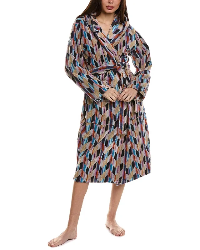 Women's Romantic Outfit Missoni Home Brody Hooded Bathrobe